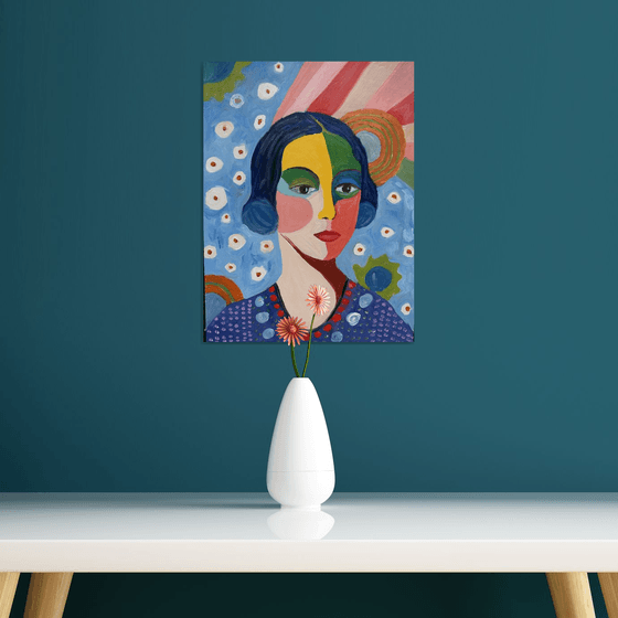 Woman Colorful Portrait 2