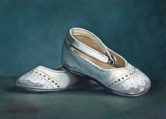 Children's shoes (Original Oil Painting)