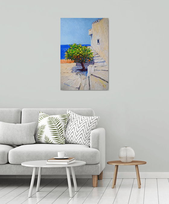 Landscape with a Lemon Tree, Greece