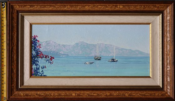 Yachts in Turunc Harbor