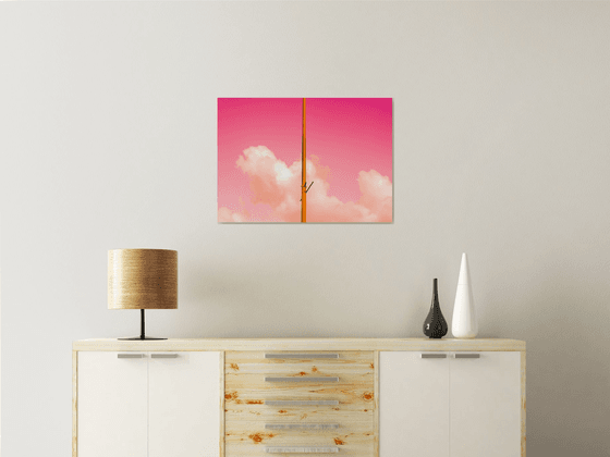 The Pink Half | Limited Edition Fine Art Print 1 of 10 | 60 x 40 cm