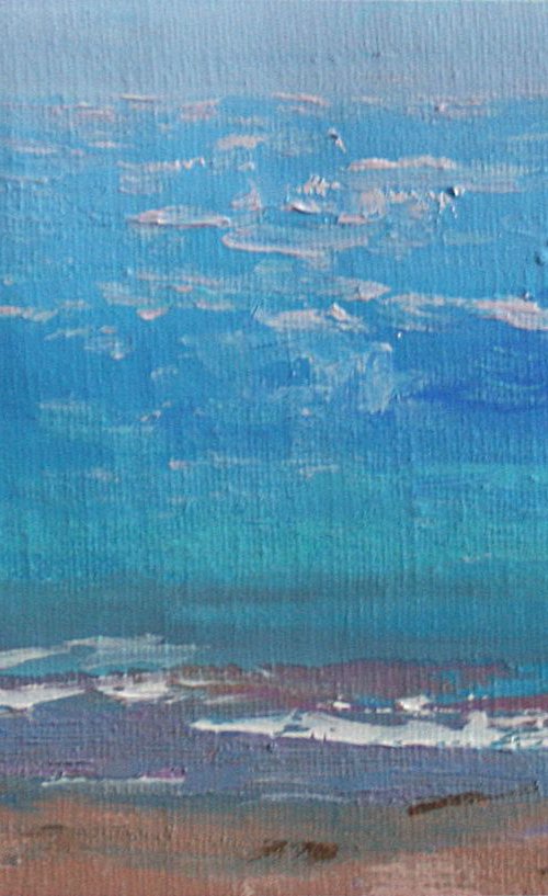 Sea Shore /  ORIGINAL PAINTING by Salana Art