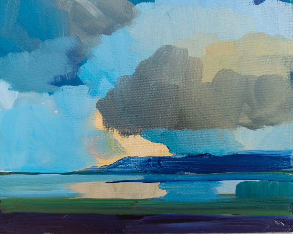 Seascape By Mahonart75, 10 X 8, Artwork For Sale On Artfinder