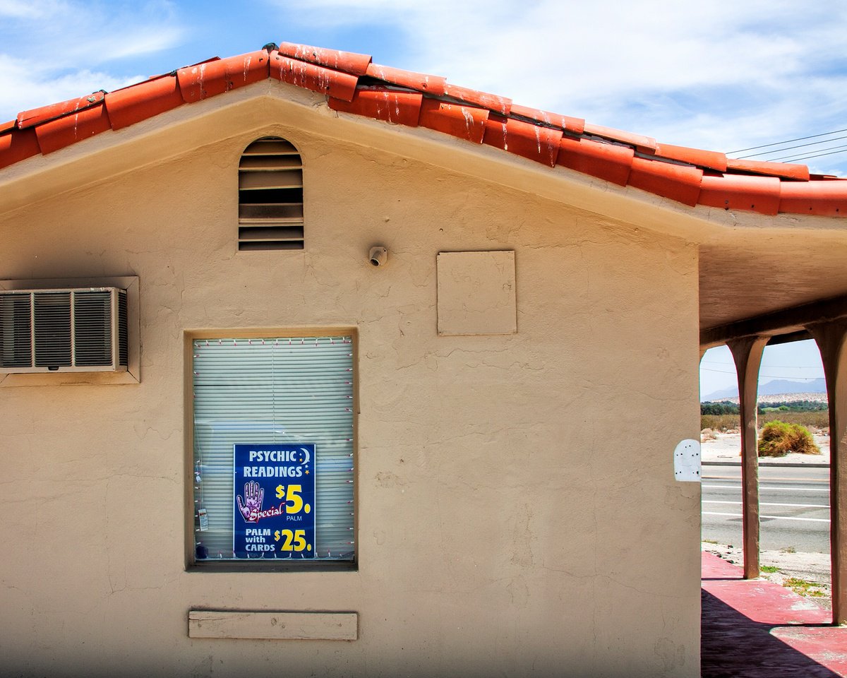 Impressionistic Cityscapes Photograph By William Dey, 22 X 18", Psychic Vision Coachella, Original Artwork