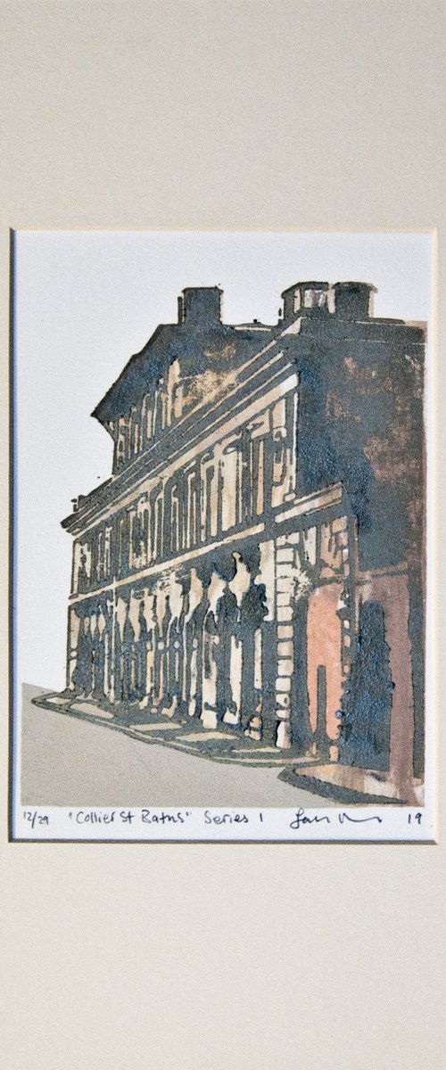 Collier St Baths , Salford - Print No 12, Series 1 by Ian McKay