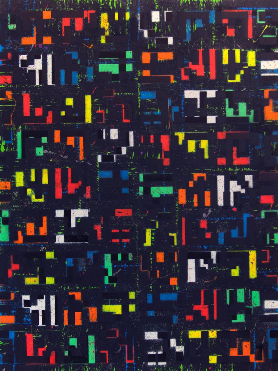 Arcade By Sarah Teasdale, 36 X 48, Artwork For Sale On Artfinder