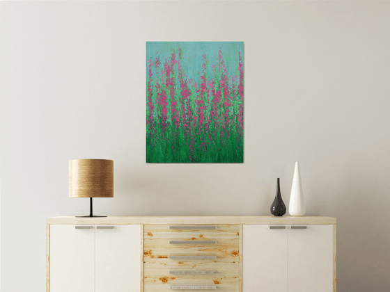 Violet Flowers - Flower Field