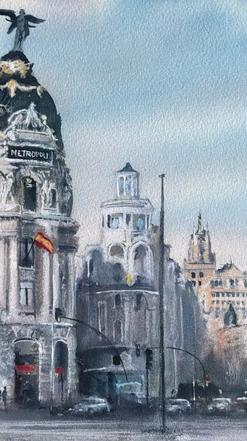 Evening light in Madrid by Darren Carey