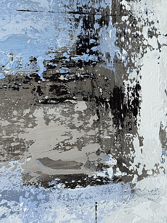 Still Point of Light. cool blue textures