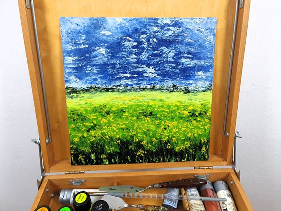 Green Yellow Field