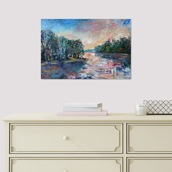 “The Pink Breath of Evening”