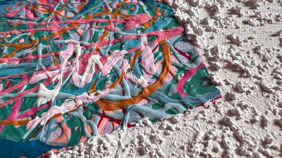 A Letter Written in Light - Framed diptych