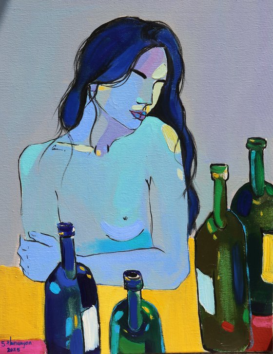 Blue girl