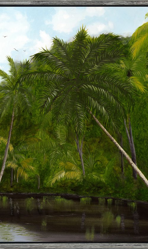 Where Palms Lean by Robert Kerr