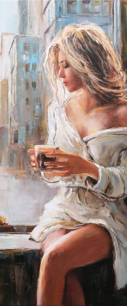 Morning Silence in the City by Behshad Arjomandi