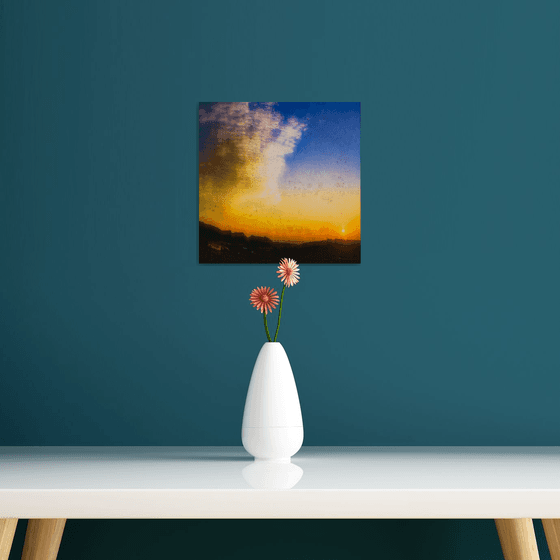 Vivid Sunset #2 Limited Edition 1/50 10x10 inch Photographic Print.