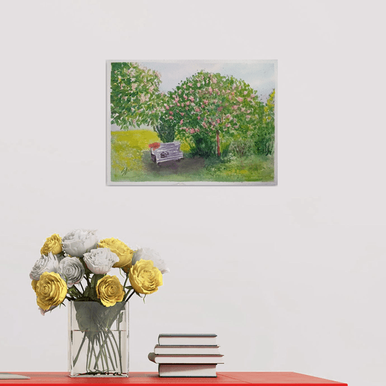 Sleep in a Spring Garden