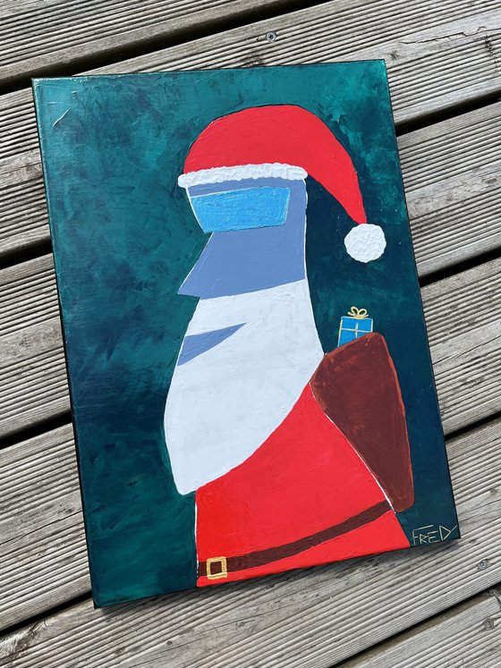 Chrismas Moai