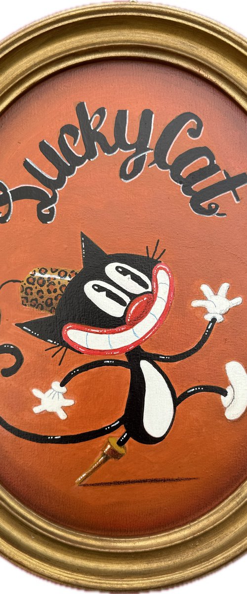 629 - LUCKY CAT by Paolo Andrea Deandrea
