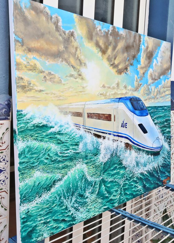 Tren AVE Transindico Sanghai  - La Azohia