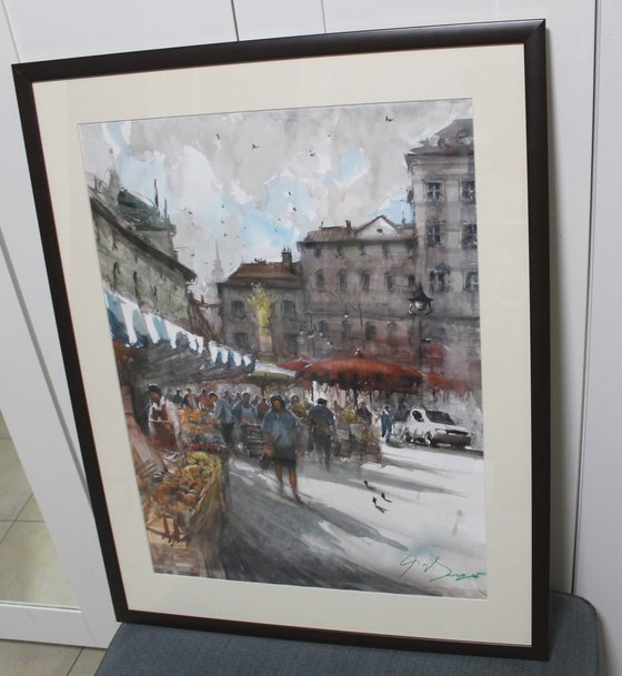 Colorful Market Place