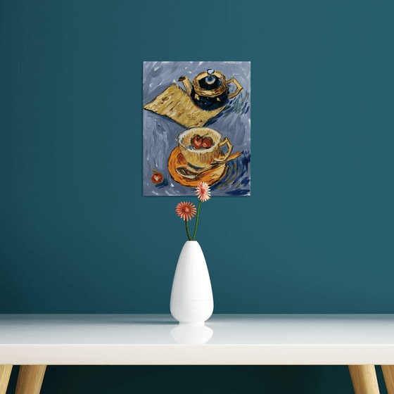 Tea cup.