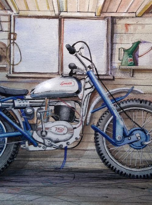 In a Scottish Shed SOLD by John Lowerson