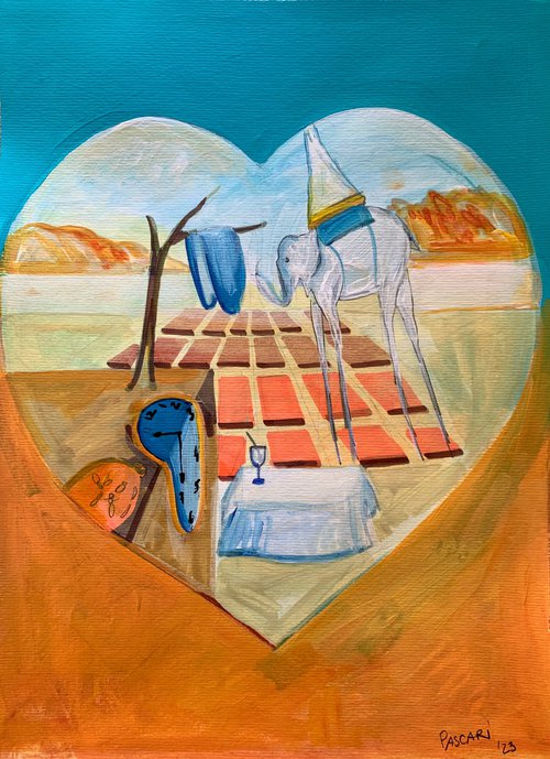 Dali Heart by Olga Pascari