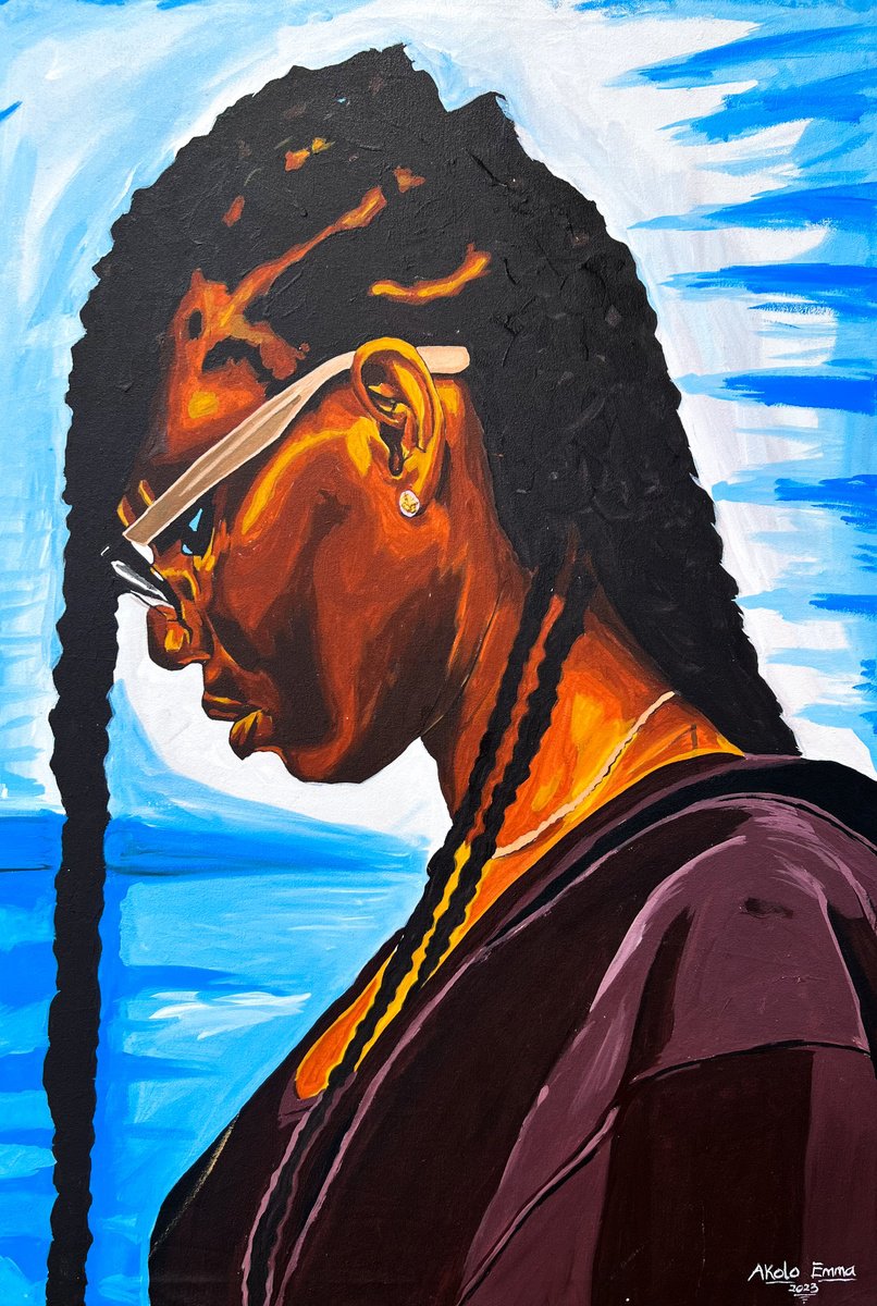 How Far Would I Grow? By Emmanuel Akolo, 24 X 36, Artwork For Sale On Artfinder