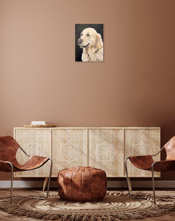 Smiling dog