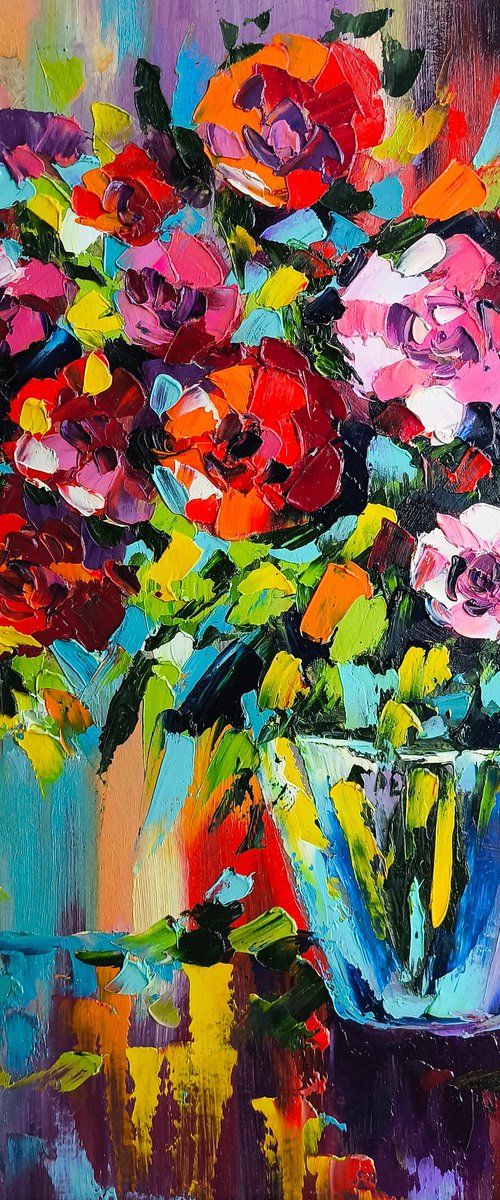 Bright Floral Symphony by Anastasia Kozorez