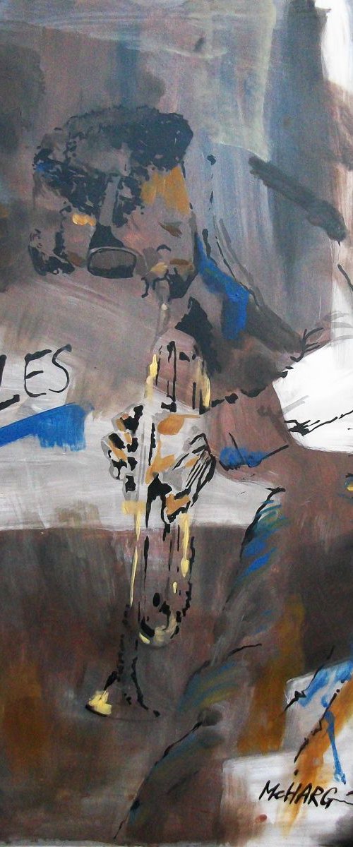 Miles  23" X 32" by Joe McHarg