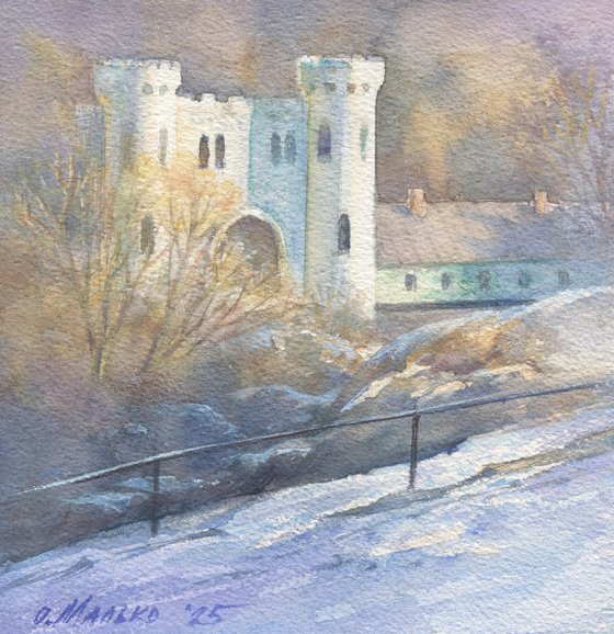 Winter. Towers Old Palace
