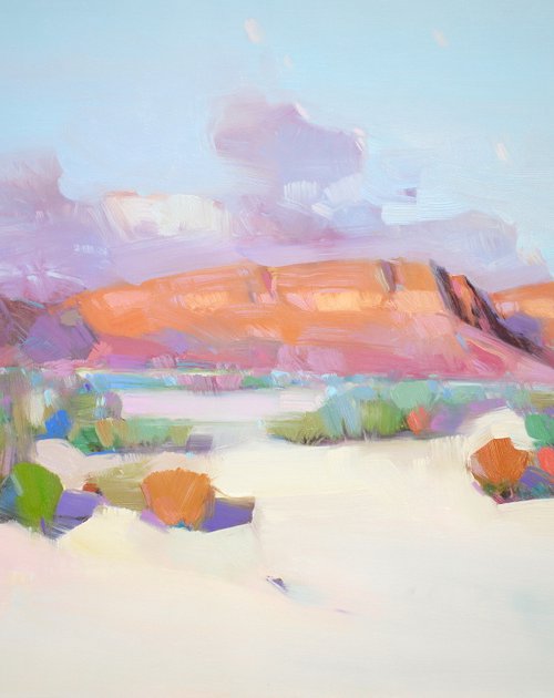 Sedona, Original oil painting, Handmade artwork, One of a kind by Vahe Yeremyan