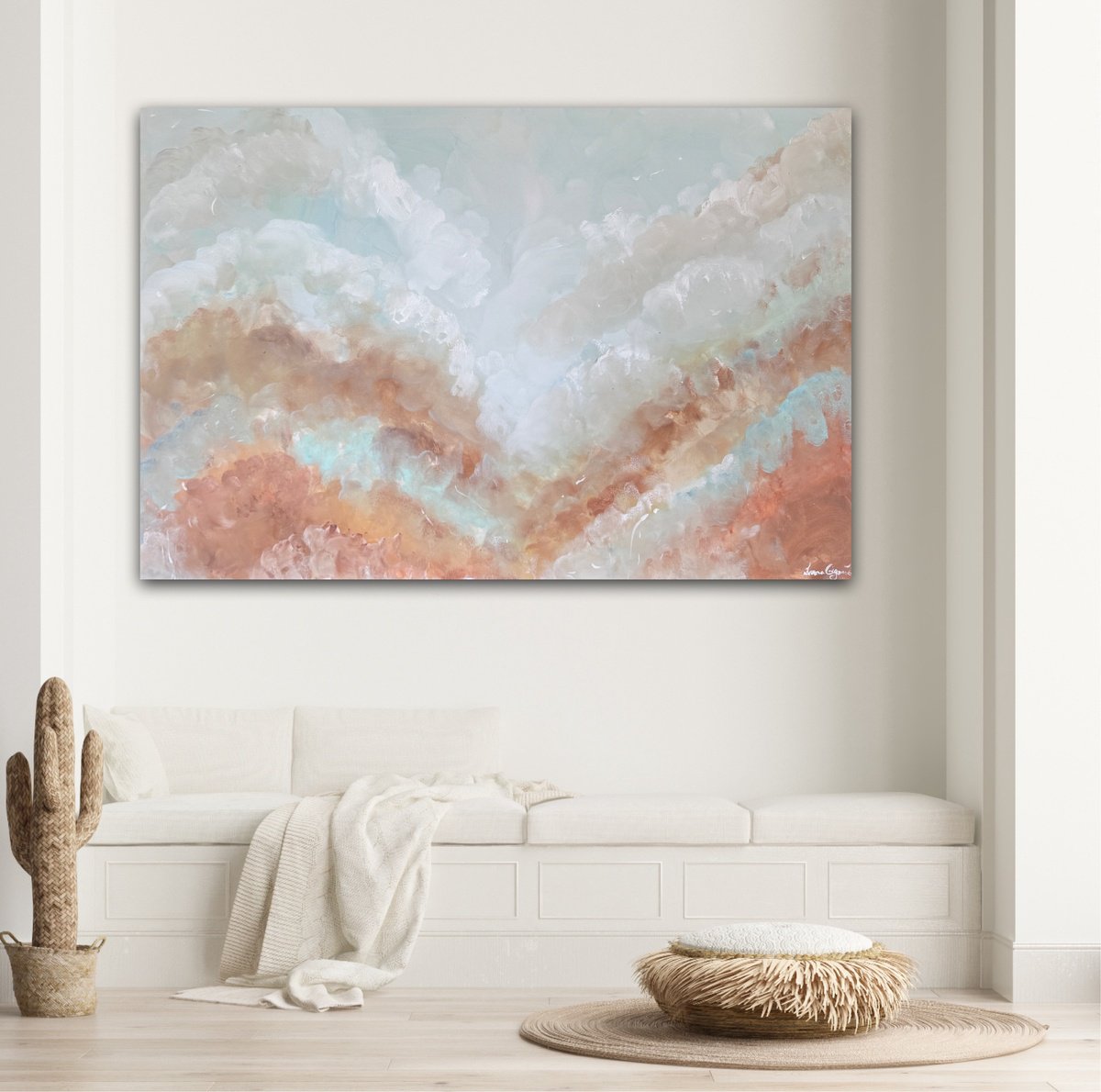 Blush Of Dawn By Ivana Gigovic, 59 X 39, Artwork For Sale On Artfinder