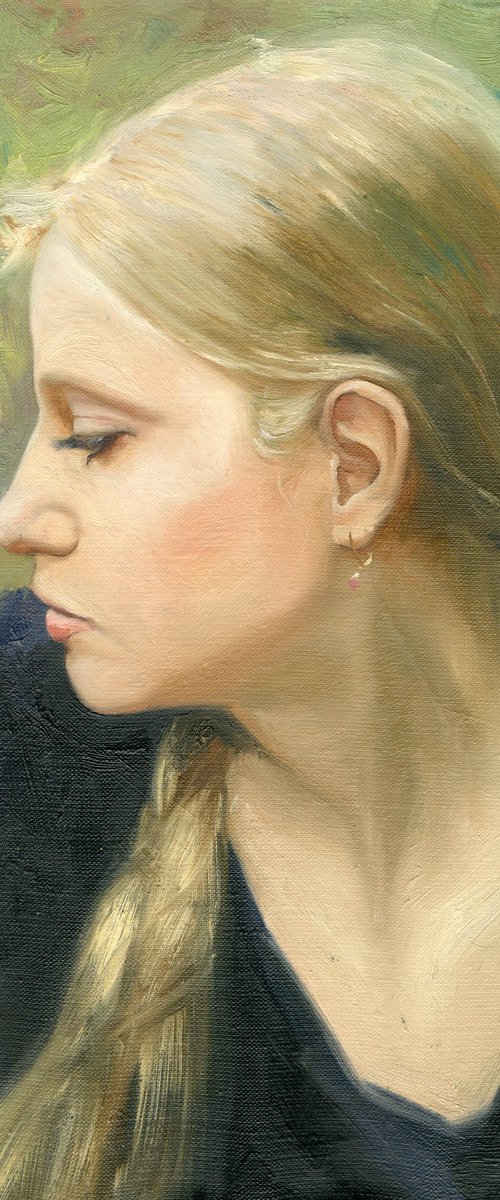 Portrait of Lyolya by Simon Kozhin