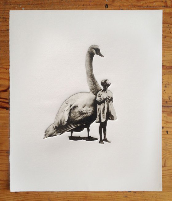 Girl and Swan No.3