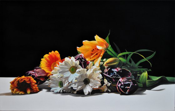 Still life with  flowers