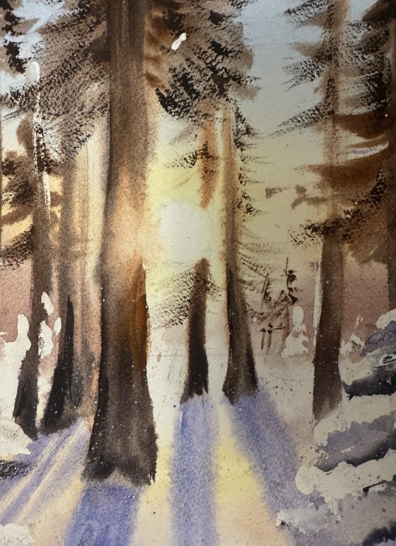 Winter forest