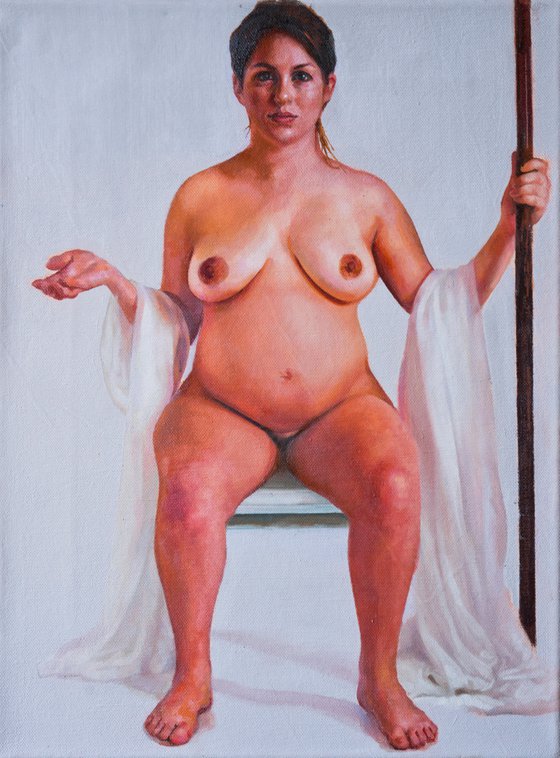 Untitled Pregnant Nude