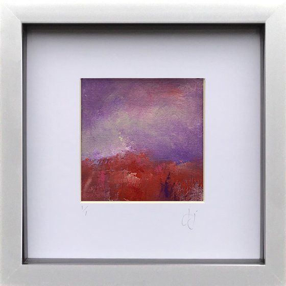 Edit 2.14 - Framed abstract painting