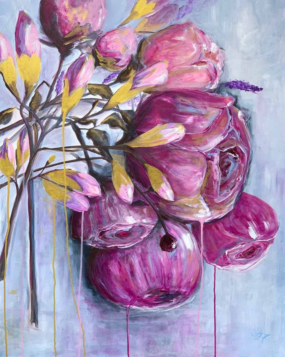 Big Flowers 2 by Sandra Gebhardt-Hoepfner