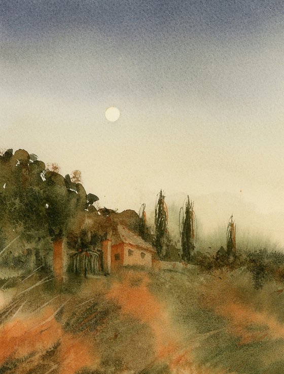 Provence. Hot evening