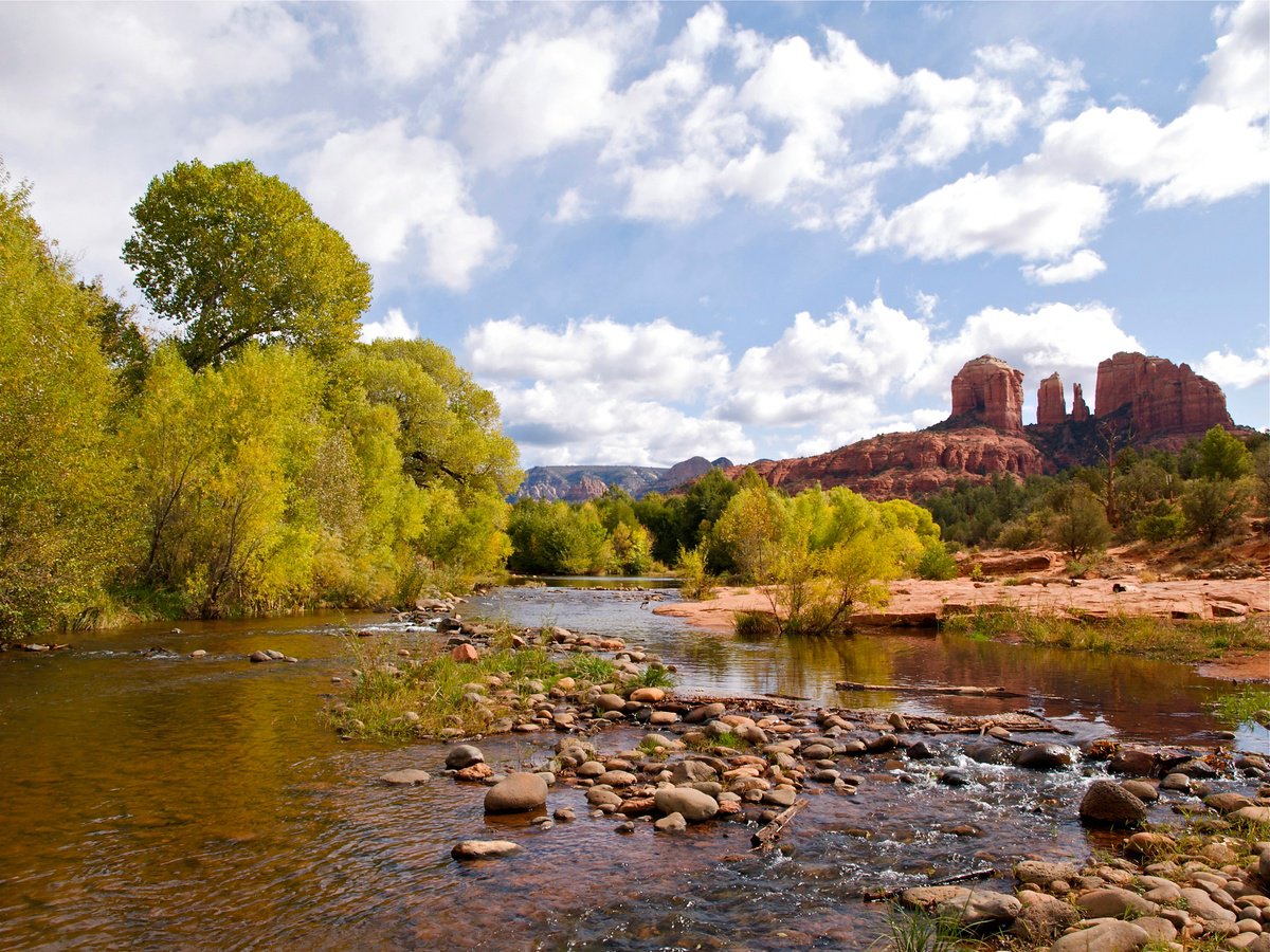 Photorealistic Photograph , Oak Creek, Sedona By Alex Cassels, 24 X 19, Artwork For Sale On Artfinder