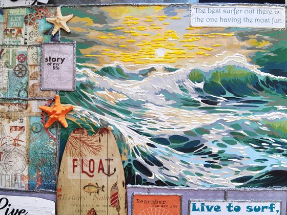 Ride your own wave. Surfing the Moment