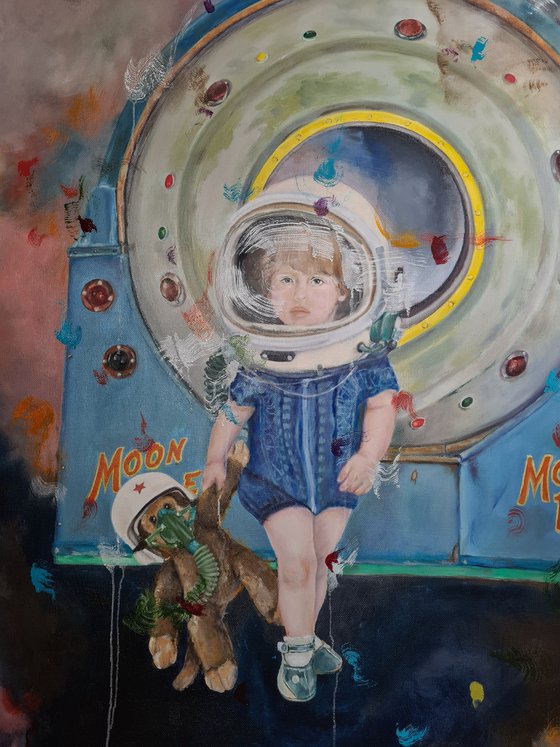 Spacebaby. Moon Ride 🌙Astronauts