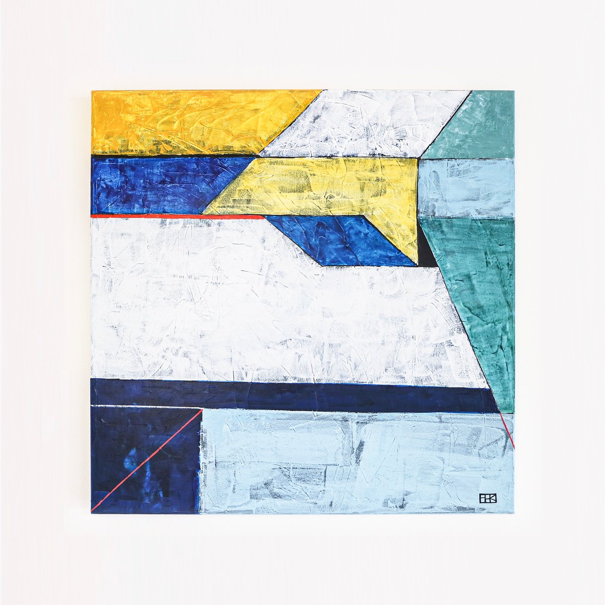 Abstract variation II (36x36 | 91x91 cm) by Hyunah Kim