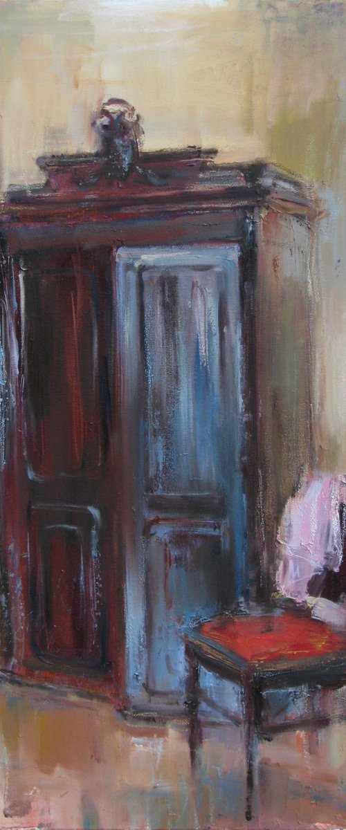 Old wardrobe by Nelina Trubach-Moshnikova