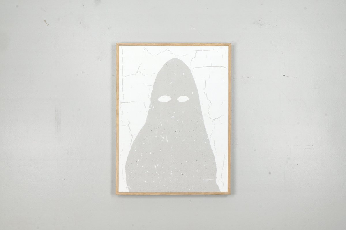 Organic Abstract Painting By Johan Soderstrom, 25 X 33, #239 Shadow Government, Original Artwork