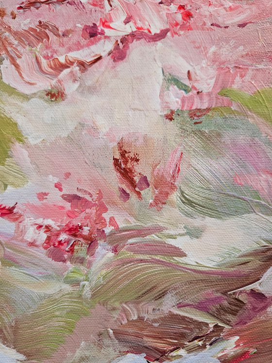 Spring Unfolding Diptych